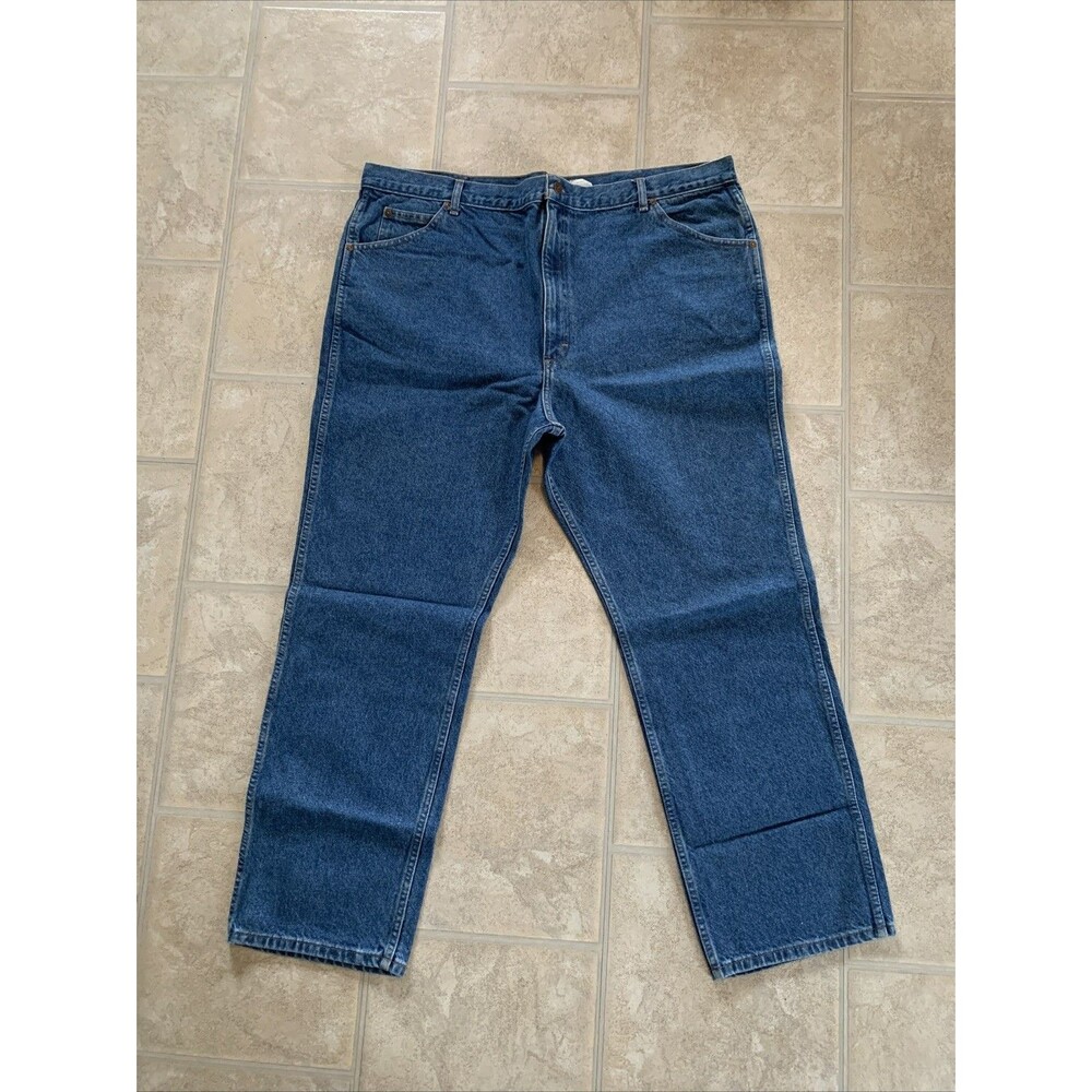 VTG USA Made Roebucks sz 44x30 Medium Wash Denim Jeans